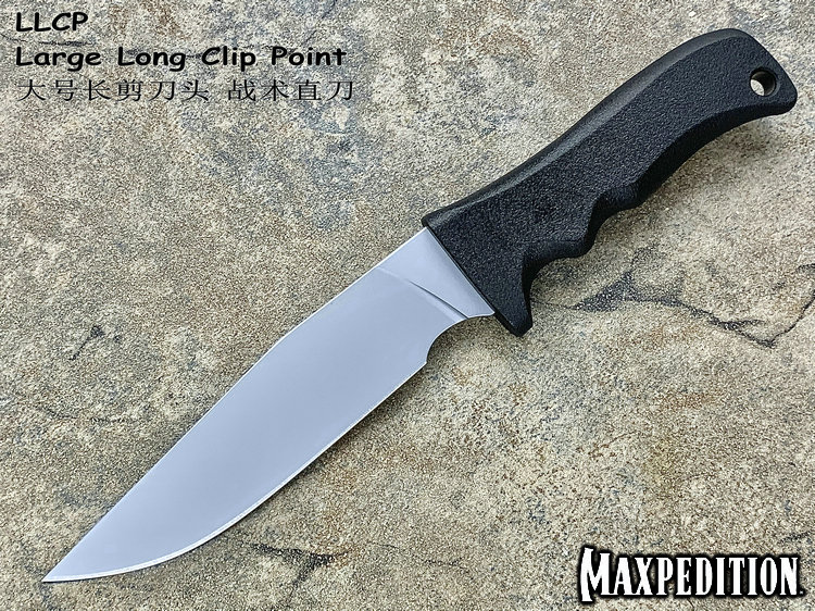 MAXPEDITION 美国马盖先 LLCP Large Long Clip Point 大号长剪刀头 战术直刀（现货）
